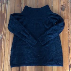 Loft off the shoulder fuzzy sweater